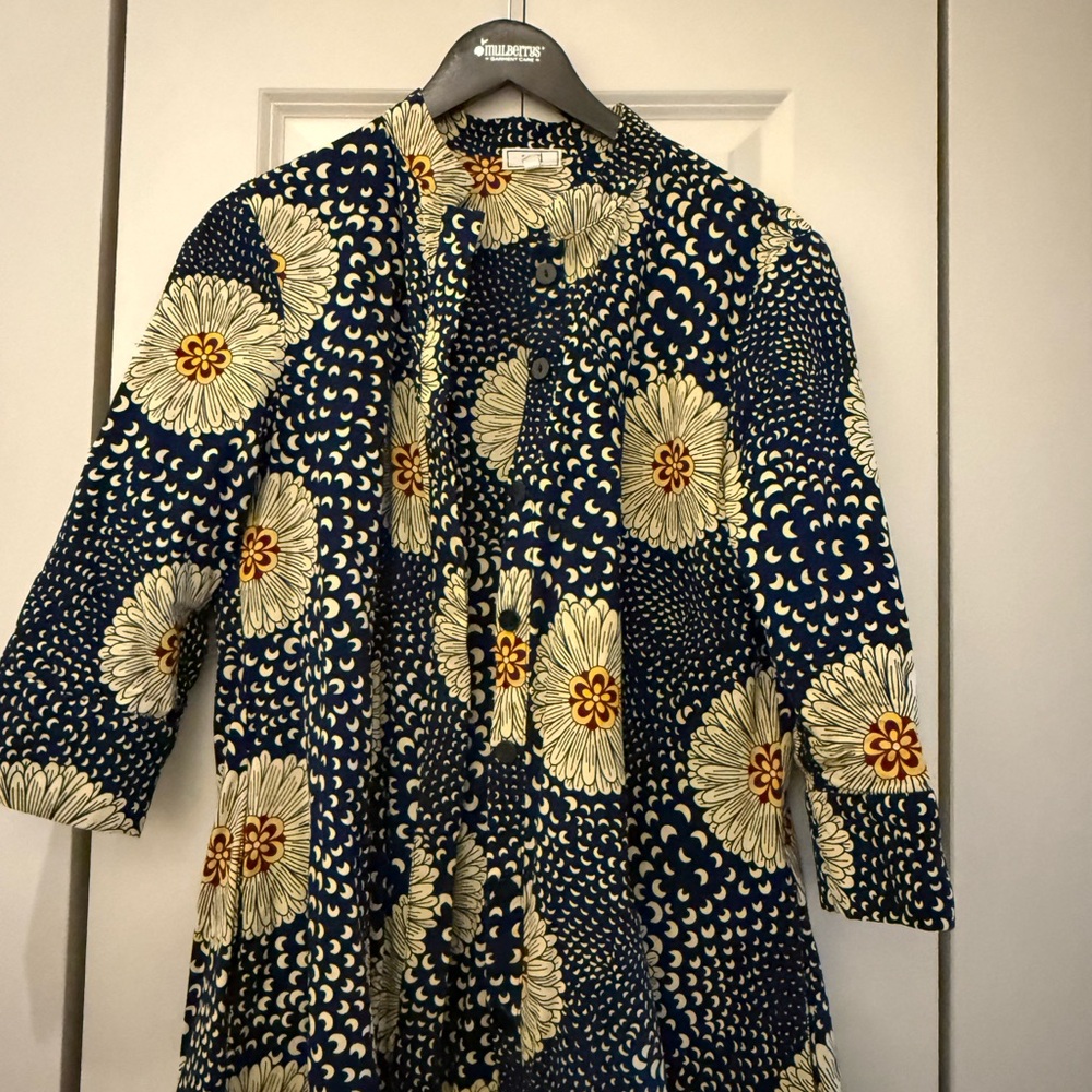 Floral Navy Dress